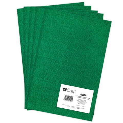 Filc poliestrowy DPCRAFT A4 5szt. - Dark green Filc poliestrowy DPCRAFT A4 5szt. - Dark green