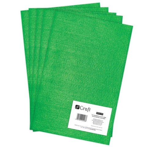 Filc poliestrowy DPCRAFT A4 5szt. - Green