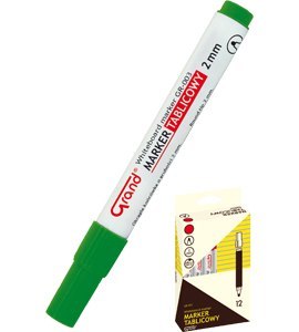 Marker tablicowy GRAND GR-003 zielony - A"12 Marker tablicowy GRAND GR-003 zielony - A"12