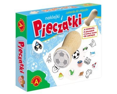Pieczątki i naklejki ALEXANDER dla chłopców Pieczątki i naklejki ALEXANDER dla chłopców