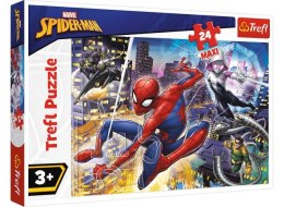 Puzzle 24 Maxi TREFL Nieustraszony Spider-Man