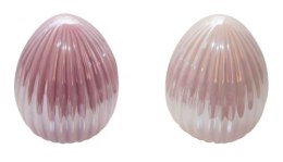 Jajka ceramiczne DPCRAFT Perłowe pink 6x8cm 2szt.