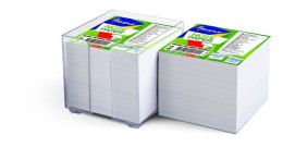 Kostka nieklejona biała POJEMNIK 85x85 mm 800 kartek PAS-0565