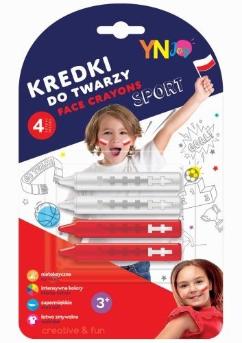 Kredki do malowania twarzy INTERDRUK YN JOY Polska Kredki do malowania twarzy INTERDRUK YN JOY Polska