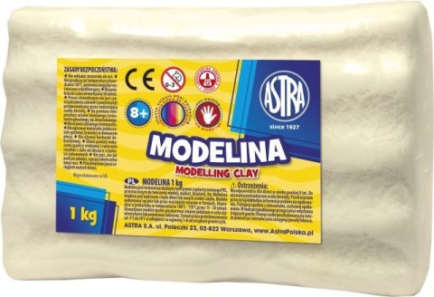 Modelina "cukiernicza zabawa" 1 kg waniliowa Modelina "cukiernicza zabawa" 1 kg waniliowa