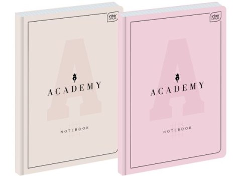 Brulion A4 96k. INTETRDRUK 90g Academy pastel, kratka Brulion A4 96k. INTETRDRUK 90g Academy pastel, kratka