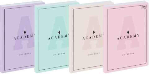 Brulion B5 128k. INTETRDRUK 90g Academy pastel, kratka Brulion B5 128k. INTETRDRUK 90g Academy pastel, kratka