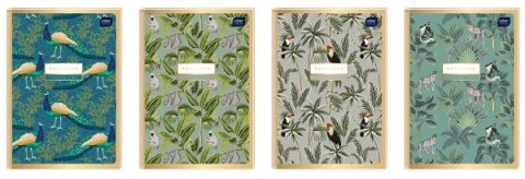 Brulion B5 96k. INTERDRUK 70g Metallic Gold, kratka Brulion B5 96k. INTERDRUK 70g Metallic Gold, kratka