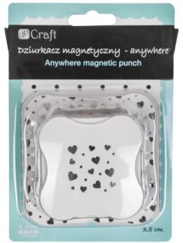 Dziurkacz magnetyczny DPCRAFT Anywhere 3, 8 cm konfetti serduszka
