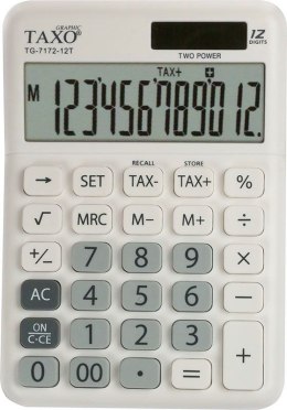 Kalkulator Taxo Tg7172-12t Bia
