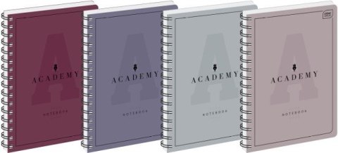 Kołozeszyt B5 100k. INTERDRUK 90g Academy, kratka Kołozeszyt B5 100k. INTERDRUK 90g Academy, kratka