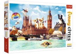 Puzzle 1000 TREFL Funny Cities - Psy w Londynie