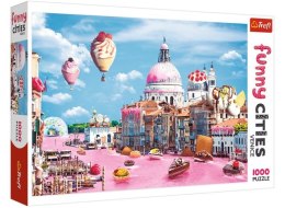 Puzzle 1000 TREFL Funny Cities - Słodycze w Wenecji