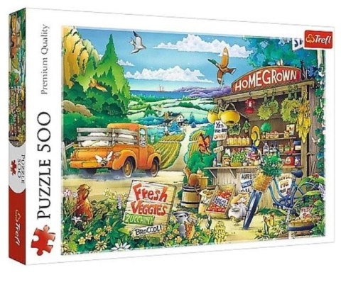 Puzzle 500 TREFL Poranek na wsi