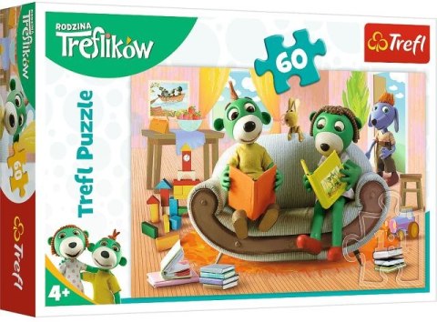 Puzzle 60 TREFL Wspólne czytanie bajek Puzzle 60 TREFL Wspólne czytanie bajek