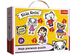 Puzzle Baby Classic TREFL Wesoła Kicia Kocia