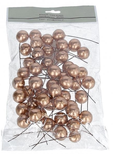 Kulki c.złote 18mm 50 szt 8KU8898 Kulki c.złote 18mm 50 szt 8KU8898