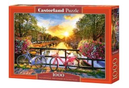 Puzzle 1000 Picturesque Amsterdam&Bicycles CASTOR