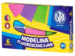 Modelina 6 kolorów ASTRA fluorescencyjna