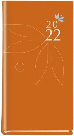 Kalendarz kieszonkowy MP Koloiber 2024 - pomarańczowy