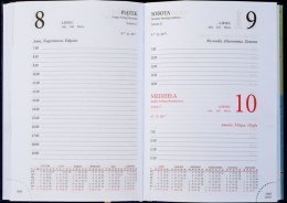Kalendarz książkowy A5 BESKIDY K6 2024