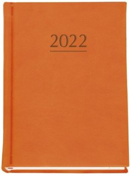 Kalendarz książkowy MP B6 Marta 2024 - pomarańczowy