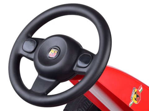 GOKART ABARTH na pedały Duże miekkie koła PA0167 GOKART ABARTH na pedały Duże miekkie koła PA0167