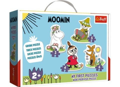 Puzzle Baby Classic TREFL Wesołe Muminki Puzzle Baby Classic TREFL Wesołe Muminki