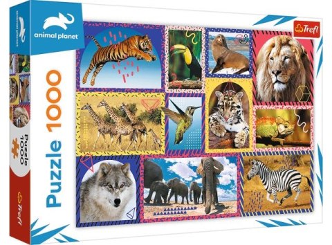 Puzzle 1000 TREFL Animal Planet - Dzika natura Puzzle 1000 TREFL Animal Planet - Dzika natura
