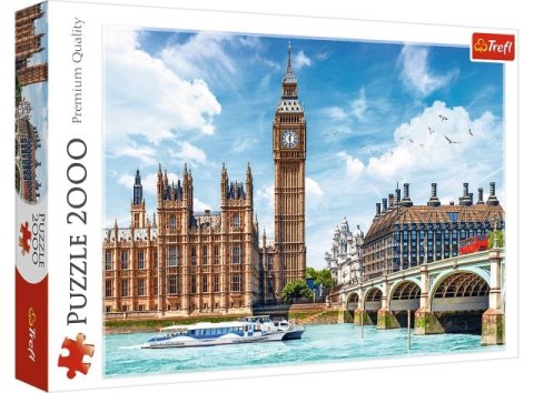 Puzzle 2000 TREFL Big ben, Londyn, Anglia Puzzle 2000 TREFL Big ben, Londyn, Anglia