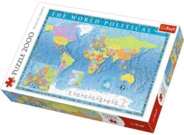Puzzle 2000 TREFL Polityczna mapa świata