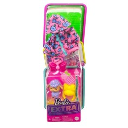 Barbie Extra zwierzątko+ubranko+akcesoria HDJ39