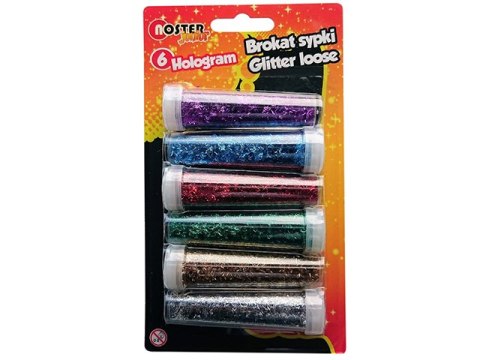 Brokat sypki NOSTER 7g a'6 hologram Brokat sypki NOSTER 7g a'6 hologram