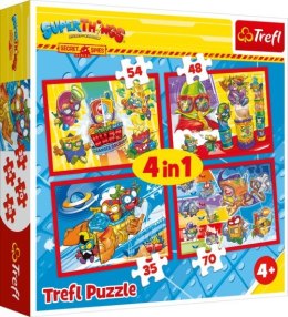 Puzzle "4w1" TREFL Super things - Tajni Szpiedzy