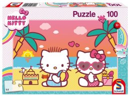 Puzzle 100 Hello Kitty Zabawa na plaży G3