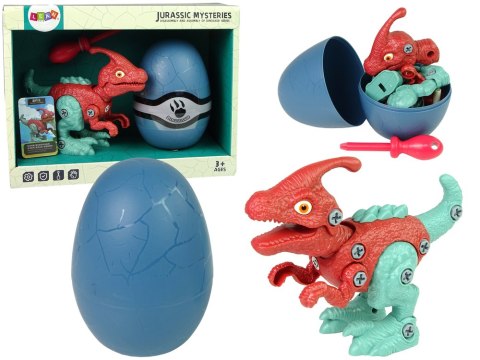 Zestaw Dinozaur Parasaurolophus z Jajkiem DIY Śrubokręt Zestaw Dinozaur Parasaurolophus z Jajkiem DIY Śrubokręt