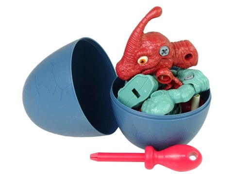 Zestaw Dinozaur Parasaurolophus z Jajkiem DIY Śrubokręt Zestaw Dinozaur Parasaurolophus z Jajkiem DIY Śrubokręt