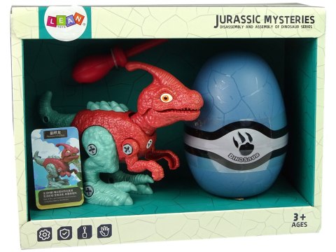 Zestaw Dinozaur Parasaurolophus z Jajkiem DIY Śrubokręt Zestaw Dinozaur Parasaurolophus z Jajkiem DIY Śrubokręt