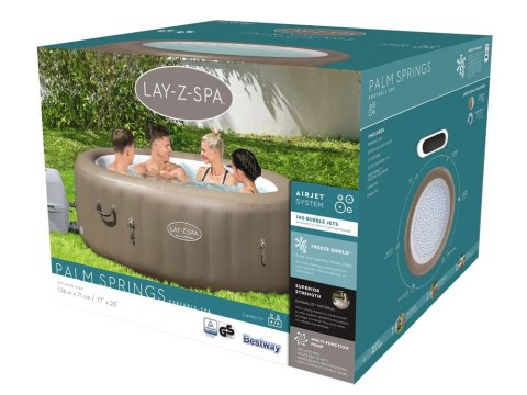 Bestway Lay-Z-Spa Palm Springs jacuzzi 4-6os 60017