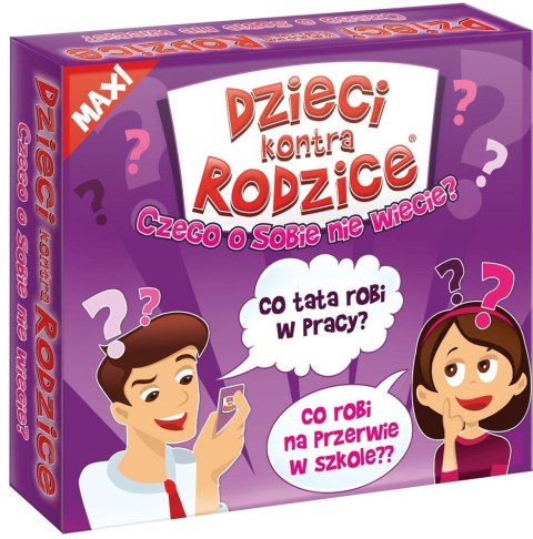 Dzieci kontra Rodzice.Czego o sobie nie wiecie?Max Dzieci kontra Rodzice.Czego o sobie nie wiecie?Max