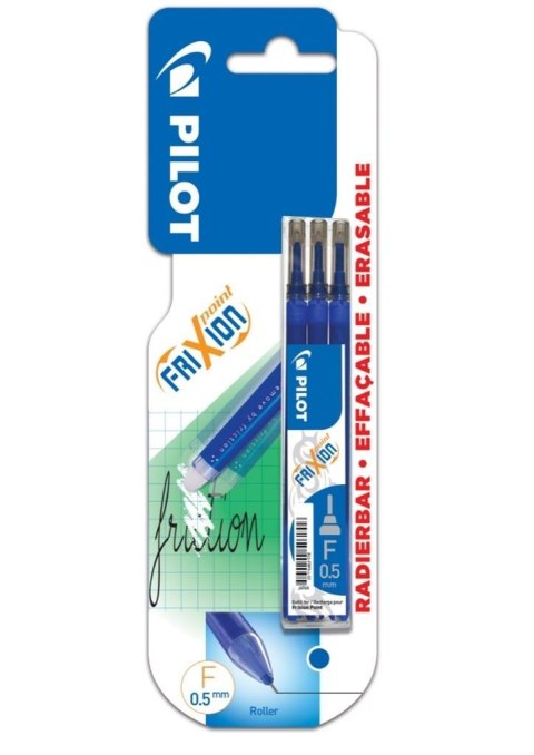 Wkład FriXion Point 0.5 niebieski 3szt PILOT Wkład FriXion Point 0.5 niebieski 3szt PILOT