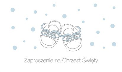 Kartki zaproszenia Pol-Mak Z 49122 Chrzest 10szt. Kartki zaproszenia Pol-Mak Z 49122 Chrzest 10szt.