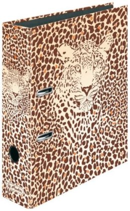 Segregator A4 8cm HERLITZ maX.file - Animal print leopard