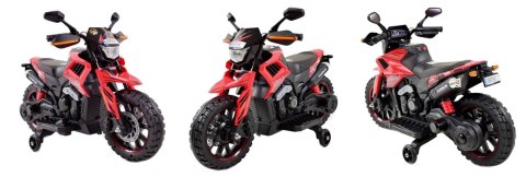 NAJNOWSZY PIERWSZY AKUMULATOROWY MOTOREK CROSSOWY TURBON, MIĘKKIE SIEDZENIE, GAZ W RĄCZCE, HAMULEC/DLS09-HAND