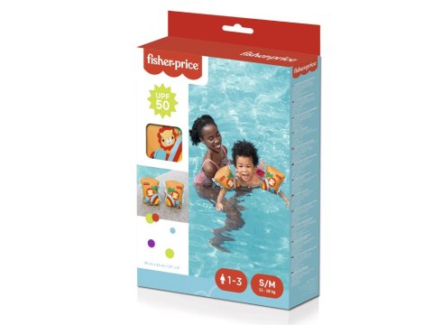 Fisher Price RĘKAWKI do nauki pływania UVA50 93525 Fisher Price RĘKAWKI do nauki pływania UVA50 93525