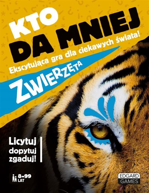 Edgard Games. Kto da mniej. Zwierzęta Edgard Games. Kto da mniej. Zwierzęta