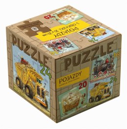 Puzzle 3w1 - Pojazdy