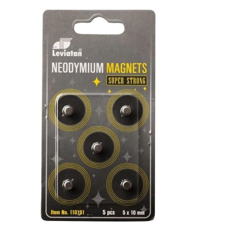 Magnesy neodymowe 5szt LEVIATAN Magnesy neodymowe 5szt LEVIATAN