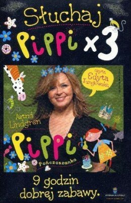 Słuchaj Pippi x 3 CD Mp3