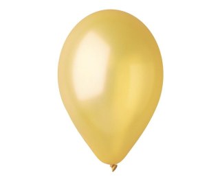 Balony Gemar metaliczne złote Dorato 25cm 100szt